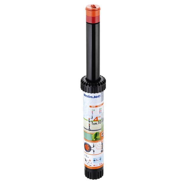 Výsuvný sprayový postrekovač s tryskou Claber 90121, obdĺžníkový, výsuv 10 cm