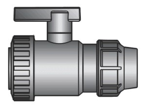 Guľový ventil s mechanickou spojkou 32 x 1“ vnútorný závit (U3)