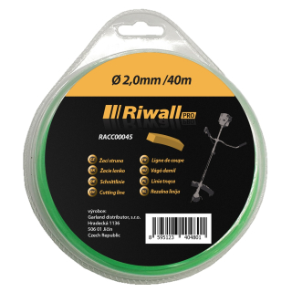 Žacia struna RIWALL štvorcová 2mm, 40m, RACC00045